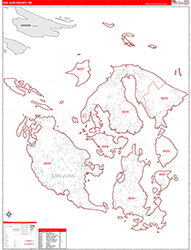 Red Line Map Example